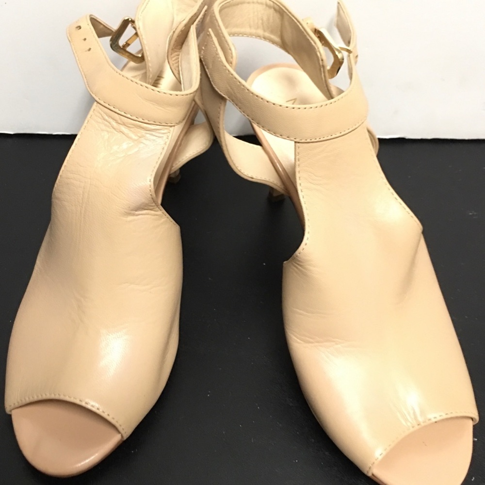 Nine West open toe shoes sz 8.5